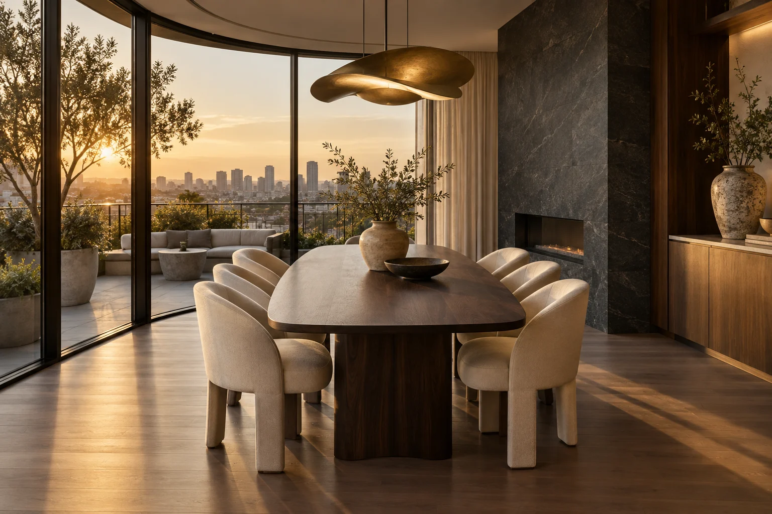 The long conversation. — architectural concept